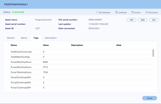 Unicloud-konfiguracja