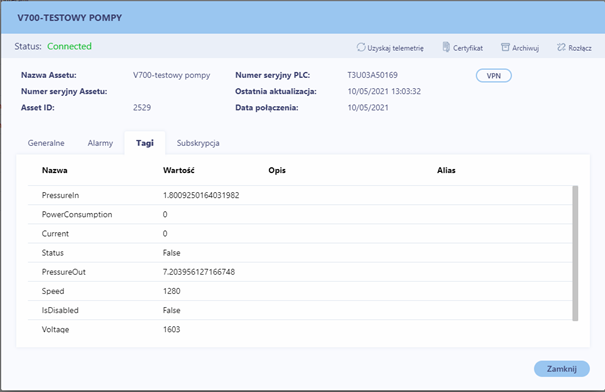 Unicloud-konfiguracja