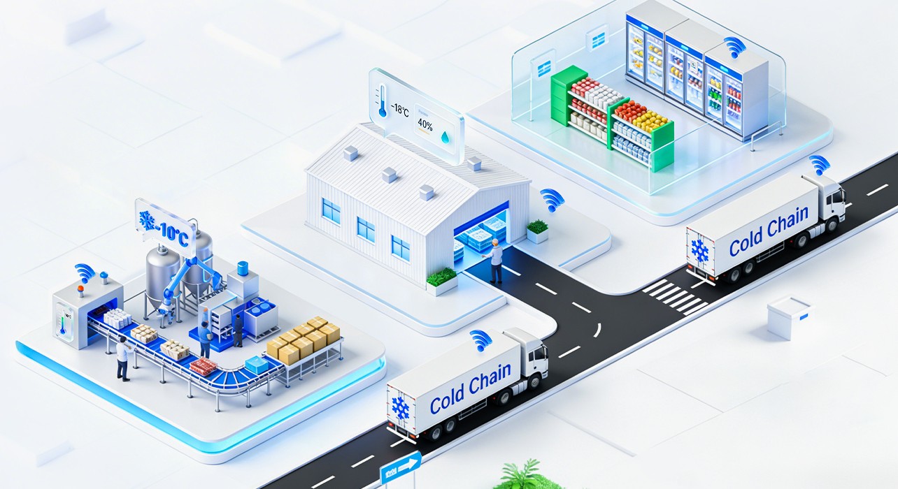 Cold Chain Temperature Monitoring Solution Milesight