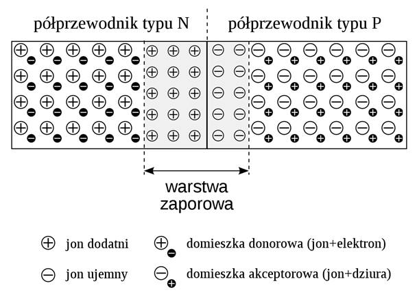 Złącze p-n niespolaryzowane
