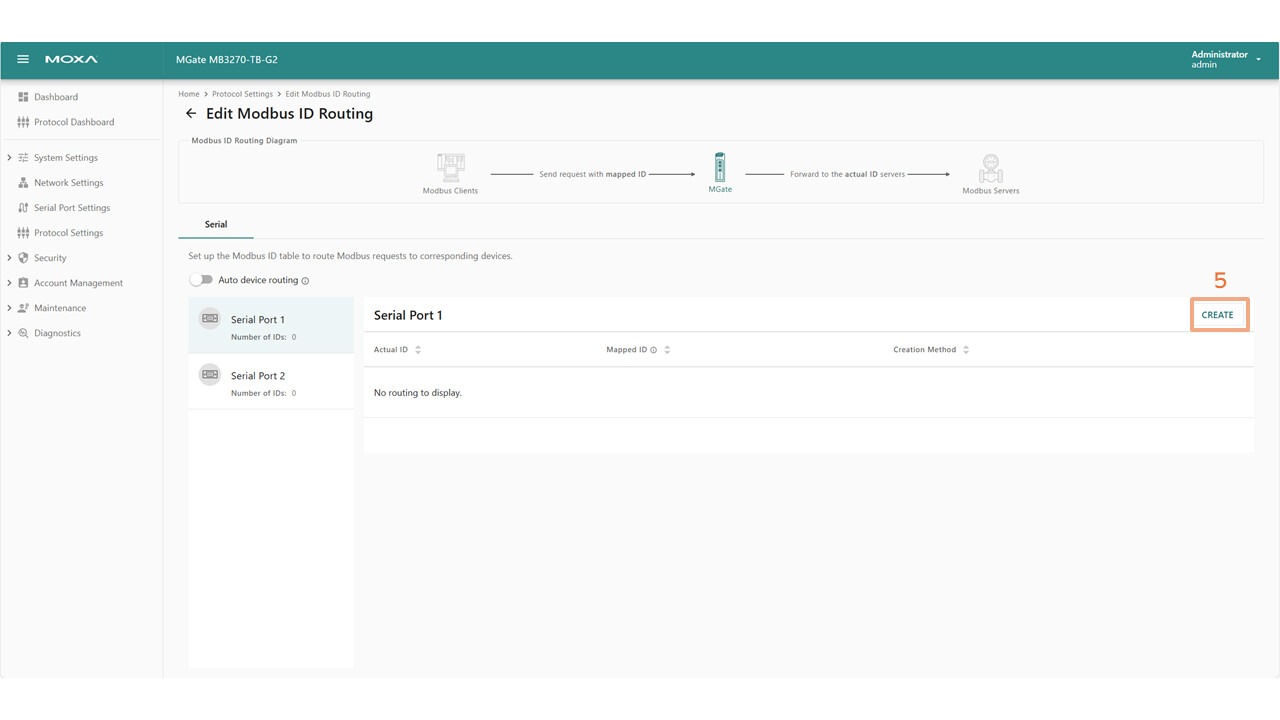 Konfiguracja routingu zapytań krok 4