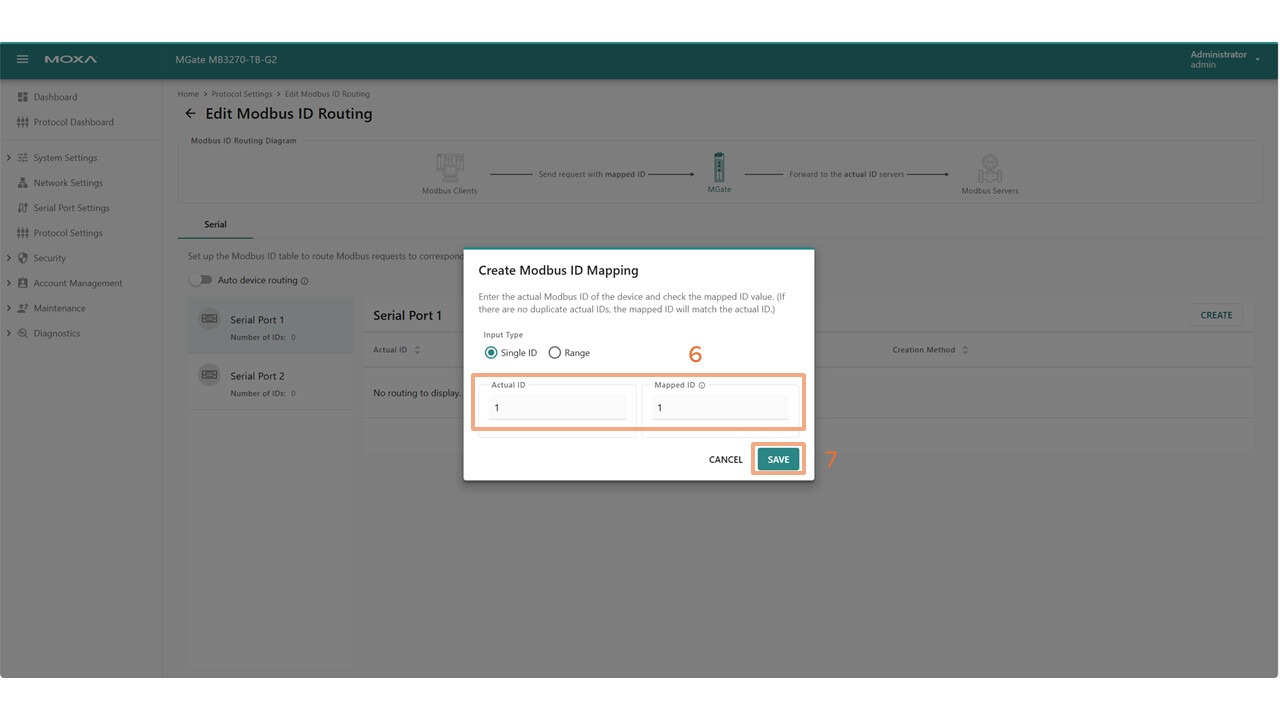 Konfiguracja routingu zapytań krok 5