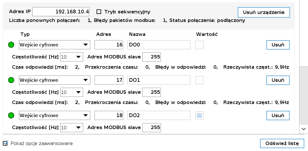 Zaawansowane opcje komunikacji