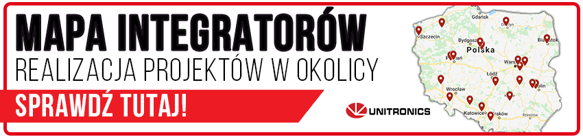 Mapa integratorów - Sterowniki PLC - Unitronics