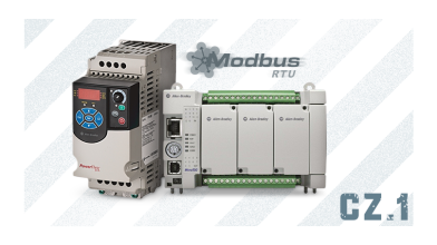Komunikacja Powerflex 4M z Micro850 poprzez Modbus RTU - część 1