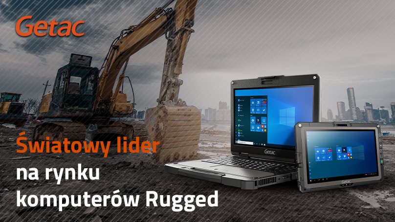 Getac umacnia swoją pozycję w sprzedaży komputerów klasy rugged