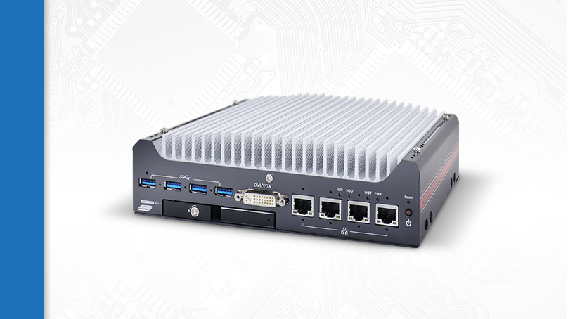 Nuvo-7531 - Kompaktowy, wydajny, wytrzymały komputer przemysłowy z gniazdem LGA1151