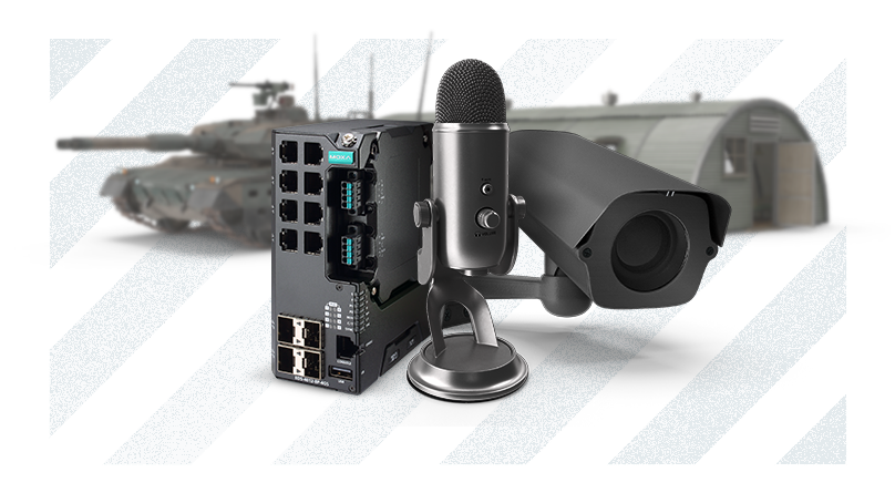 Webinar: Rozwiązania CCTV dla wojska – jak połączyć sieci Moxa i VMS Milestone w jeden system?