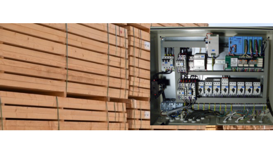 Radiowy system pomiaru parametrów w procesie suszenia drewna