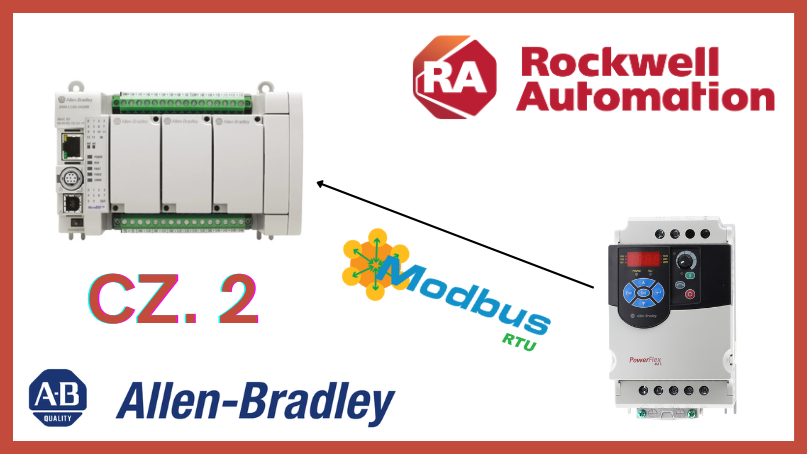 Komunikacja Powerflex 4M z Micro850 poprzez Modbus RTU - część 2