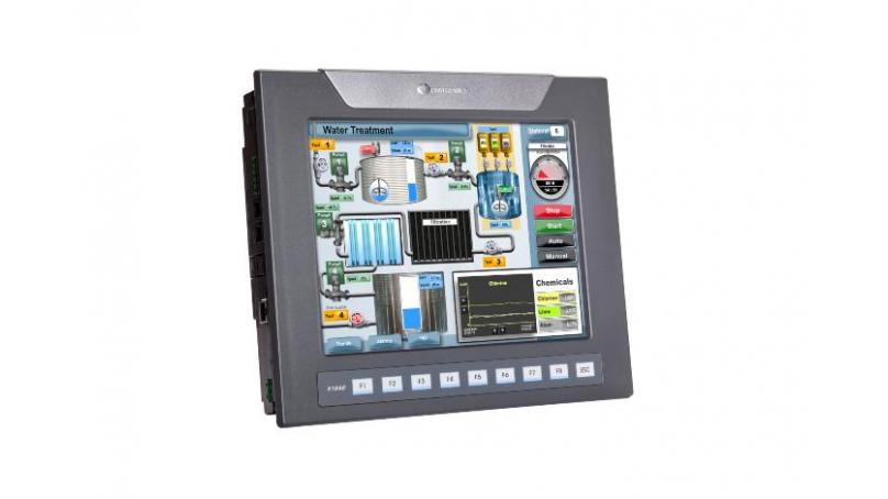 PLC z dużym, dotykowym panelem HMI - V1040