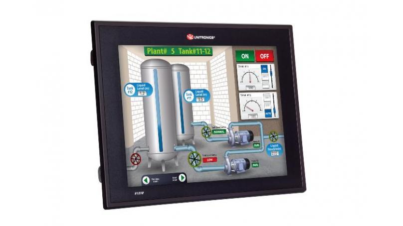 Vision V1210 – Sterownik PLC z dużym panelem HMI