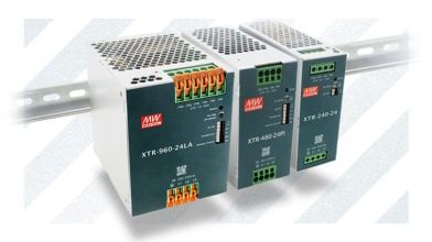 Porównanie nowych serii zasilaczy na szynę DIN XDR, XDR-E i XTR