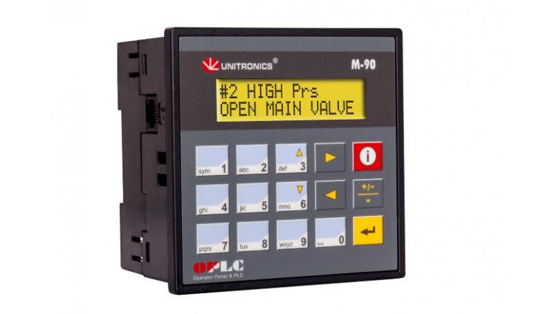 Prosty sterownik PLC z tekstowym HMI - seria M90/91