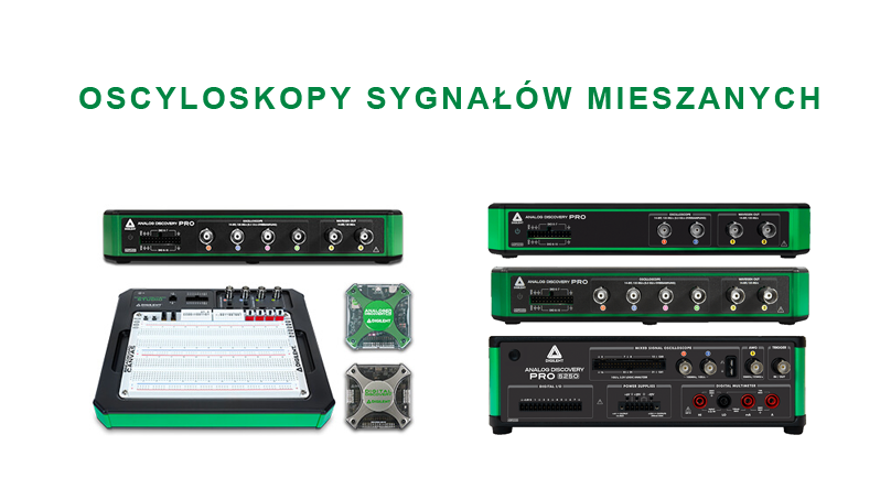Oscyloskopy sygnałów mieszanych Digilent