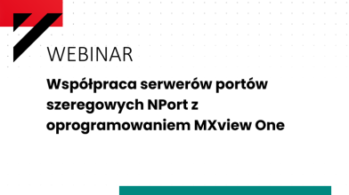 Zarządzanie siecią przemysłową: Jak NPort współpracuje z MXview One? - zapis webinaru