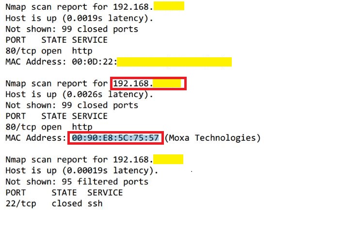 nmap_wydruk