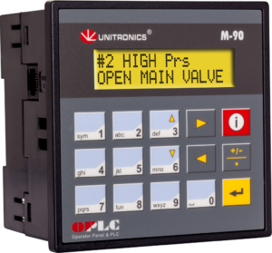 M90/91 - Prosty sterownik PLC z tekstowym HMI