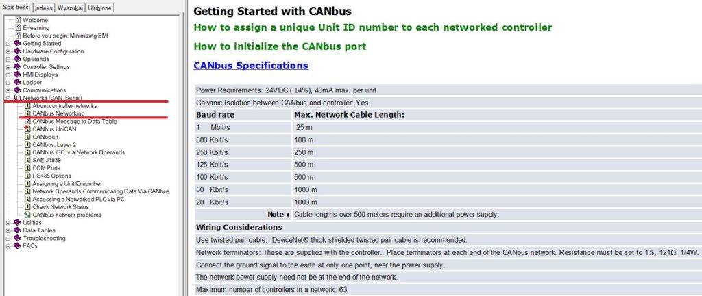 Komunikacja CANbus - specyfikacja standardu