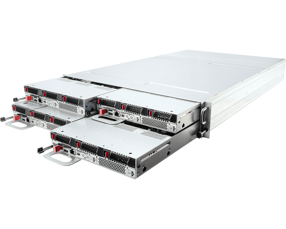Wielowęzłowy serwer MSI EPS CD270-S3061-X4 w standardzie OCP DC-MHS