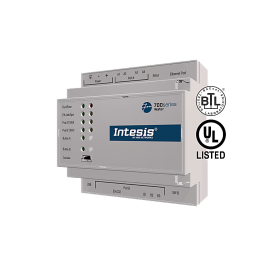Brama KNX i BACnet do pomp ciepła z komunikacją Modbus – do 5 jednostek
