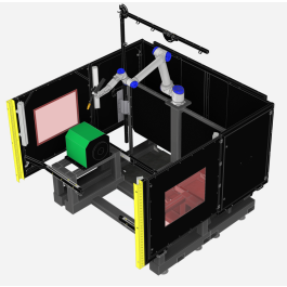 Stanowisko z obrotnikiem QCE | Robotic