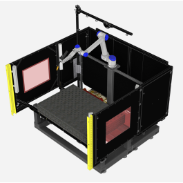 Stanowisko z jednym stołem spawalniczym | QCE Robotic