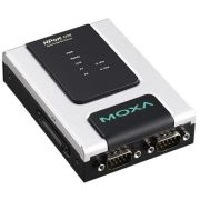 Nport 6250 - Serwer portów szeregowych 2x RS-232/422/485, szyfrowana transmisja danych dostępne modele z interfejsem światłowodowym