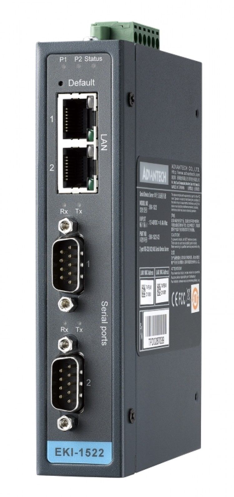 Сервер последовательных интерфейсов. Advantech Eki-1524-ce. Advantech Eki-2728i-ce. Eki 1522. Производитель: Advantech.