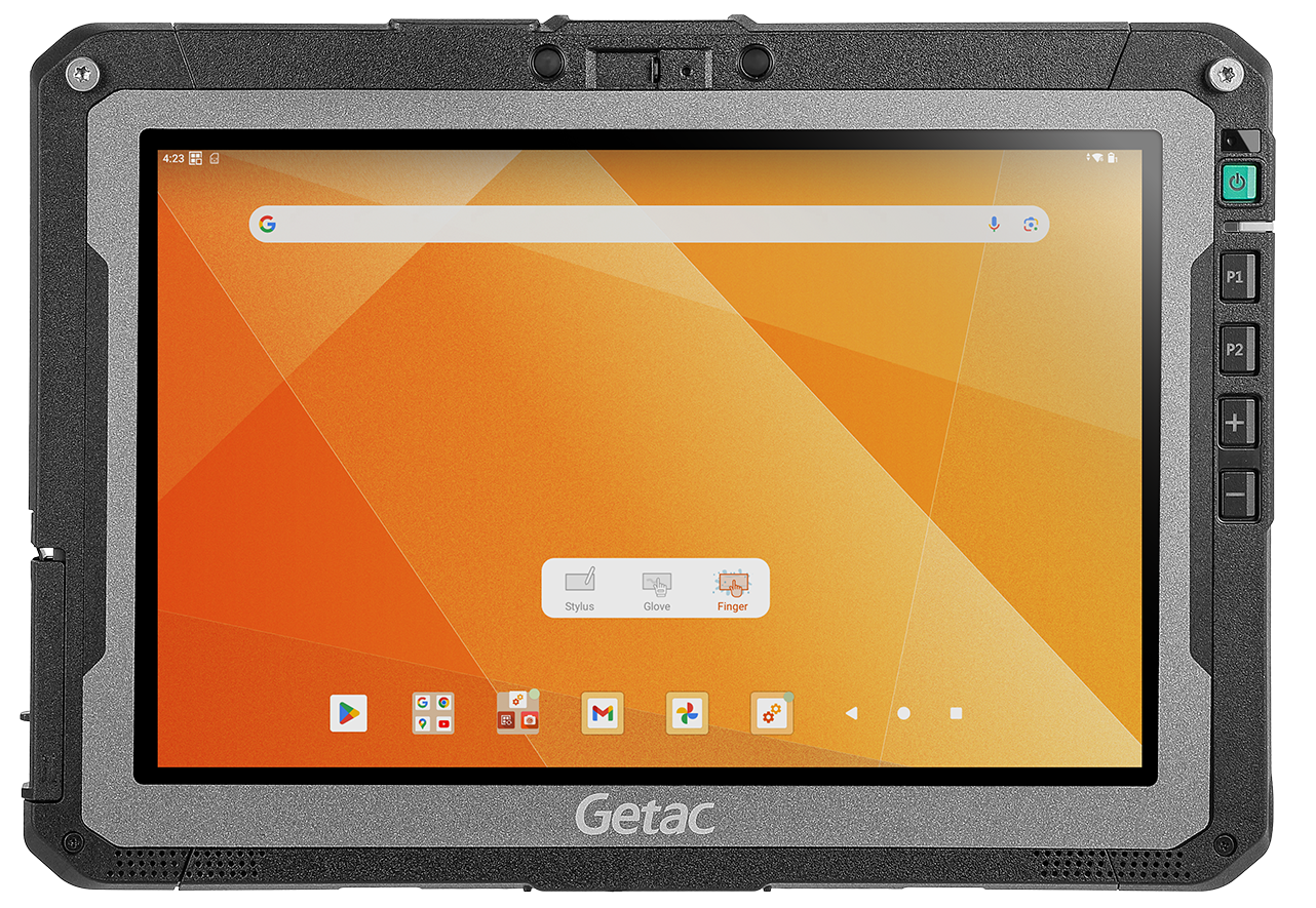 10インチ　タブレット GETAC ZX10 10.1インチ Intel Android 12 産業用頑丈タブレット