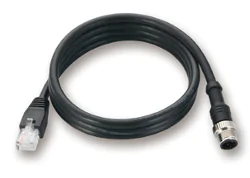 M12 4Pin D Code to RJ45 Connector Cable Female Male Wire